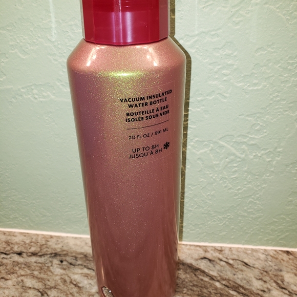 Starbucks 2022 Holiday Glitter Sheen ‘Iridescent Jewel’ SS Bottle Tumbler - Picture 3 of 5